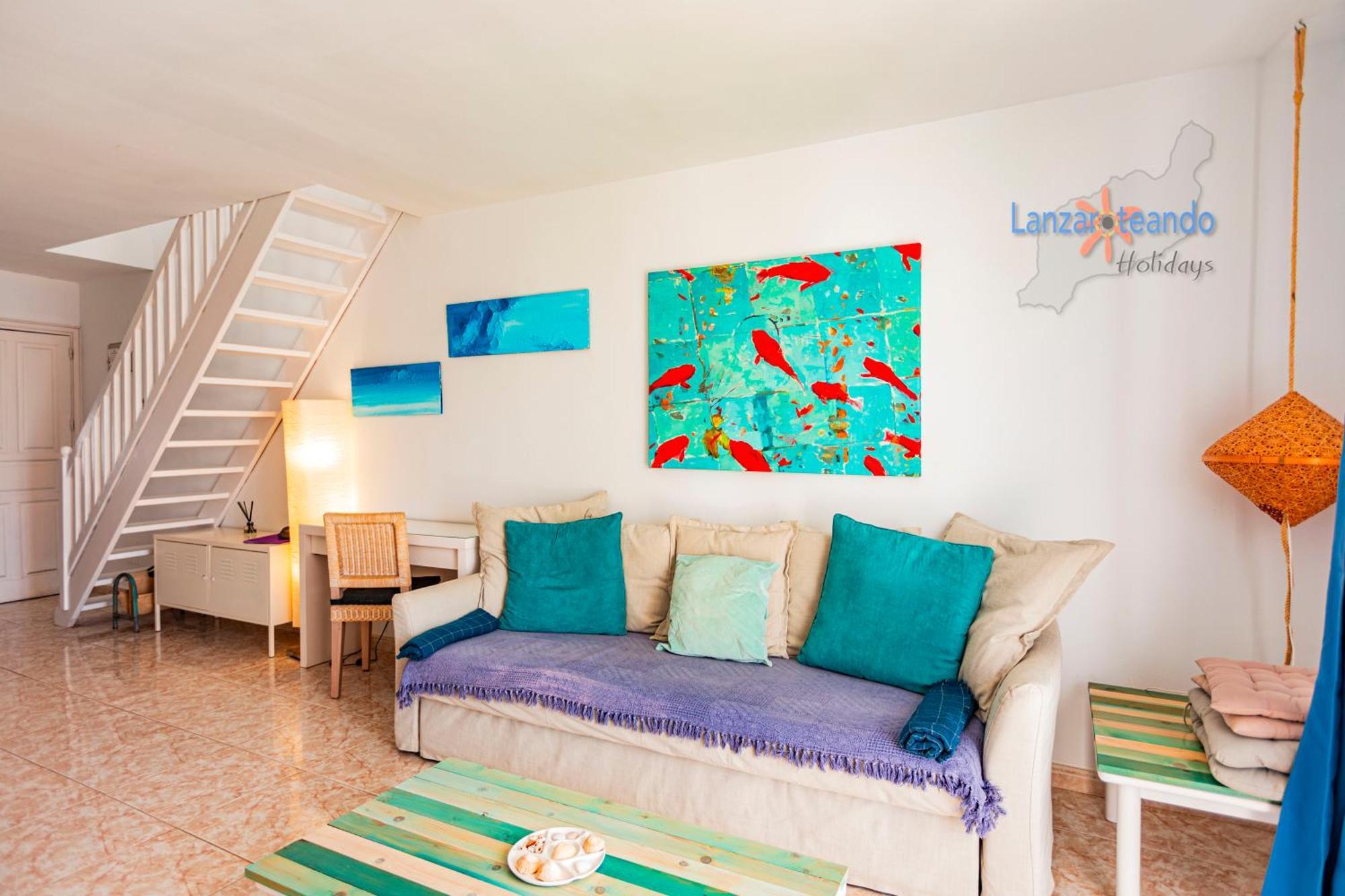 Vivienda Vacacional Sunny - Duplex Apartment 2Beds 2 Baths Costa Teguise Luaran gambar