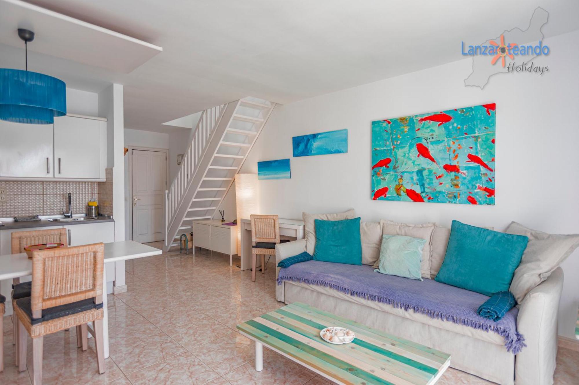 Vivienda Vacacional Sunny - Duplex Apartment 2Beds 2 Baths Costa Teguise Luaran gambar